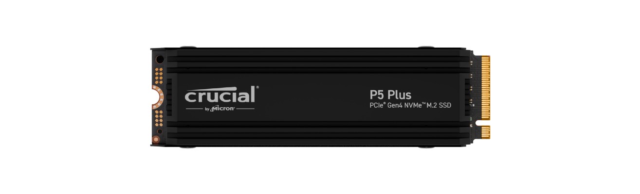 Crucial P5 Plus SSD mit Heatsink - 2TB für 119 EUR